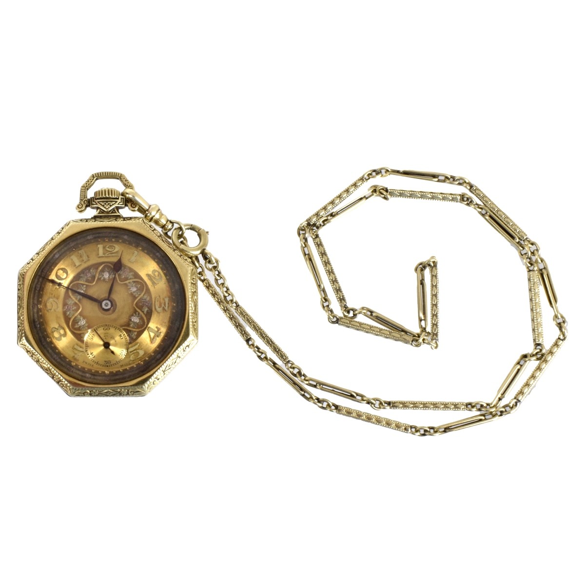 Omega 14K Pocket Watch