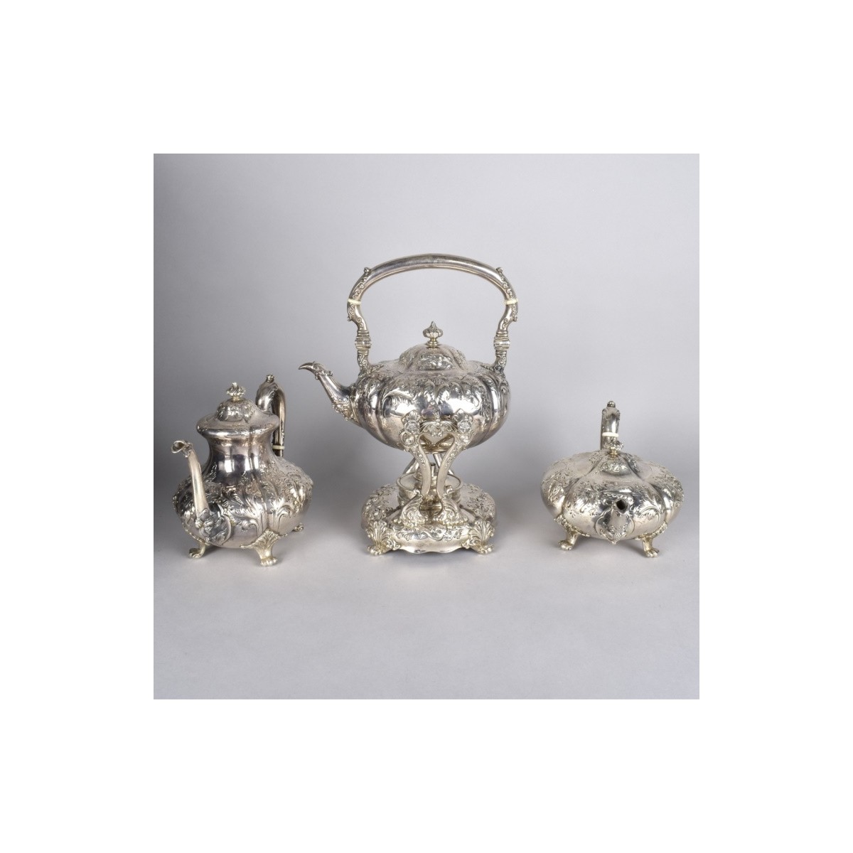 Theodore B. Stark Sterling Tea Set