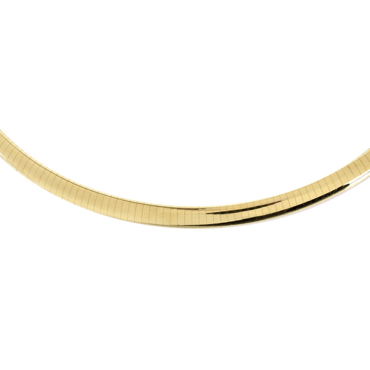 14K Omega Necklace