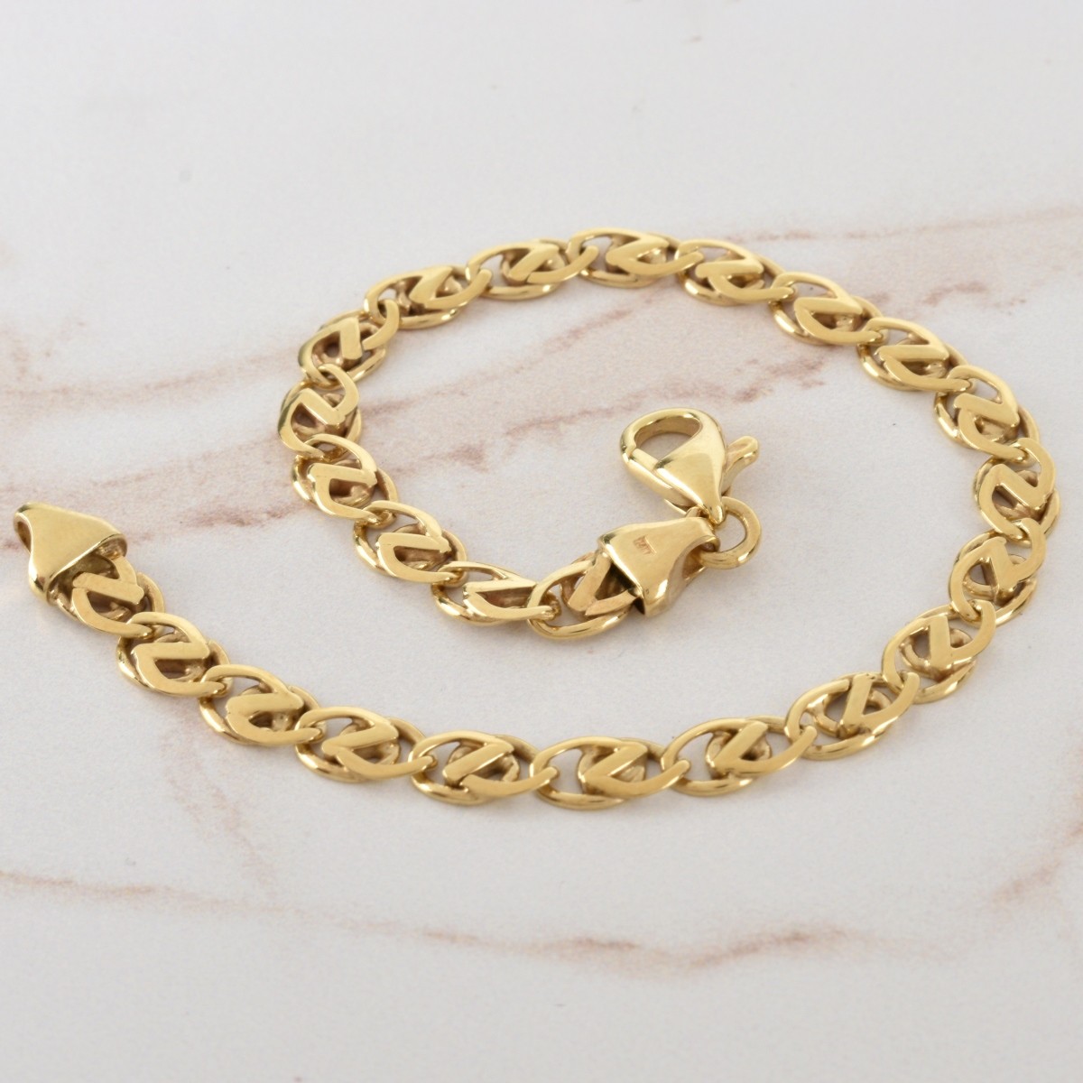 Fine Italian 14K Link Bracelet