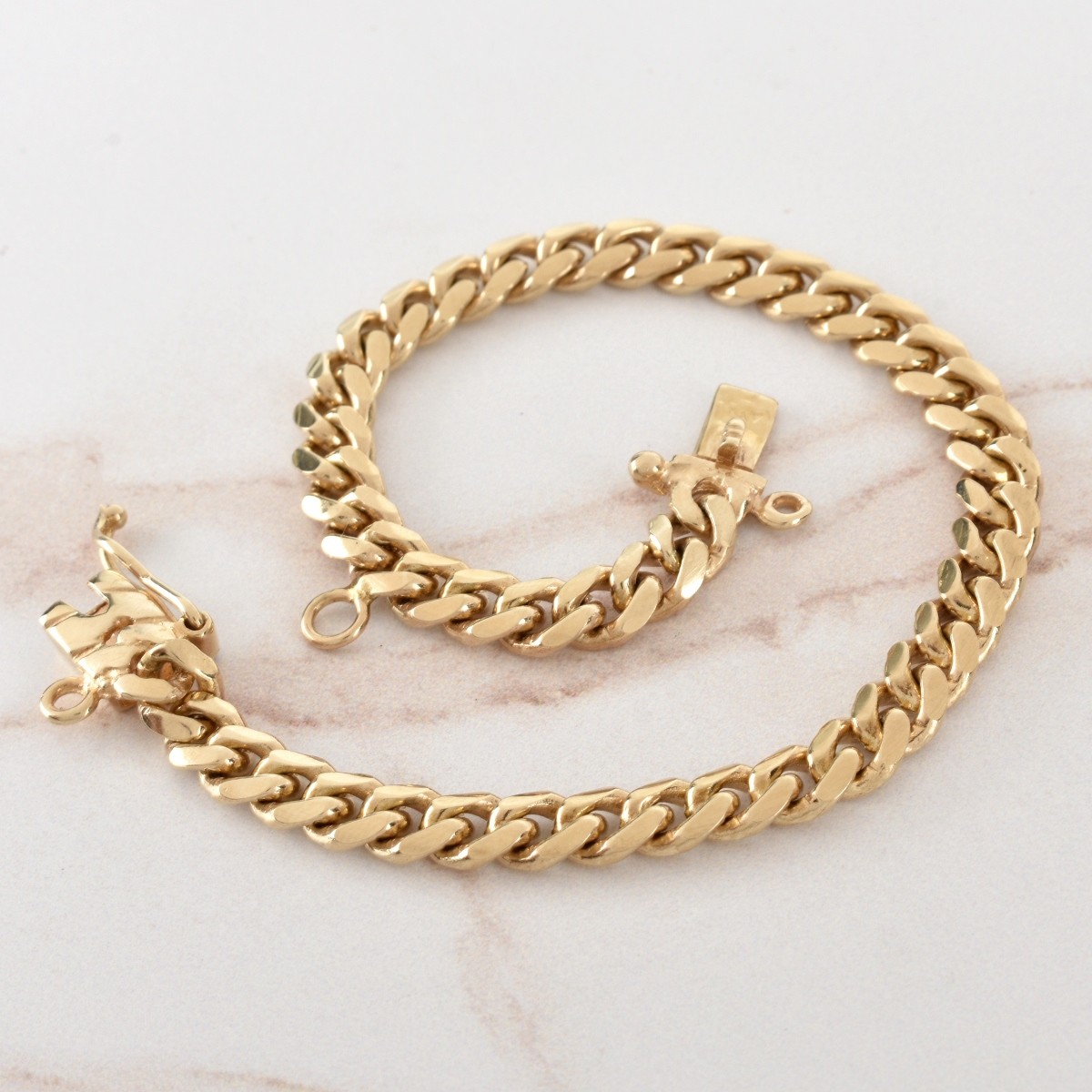 Fine Italian 14K Link Bracelet