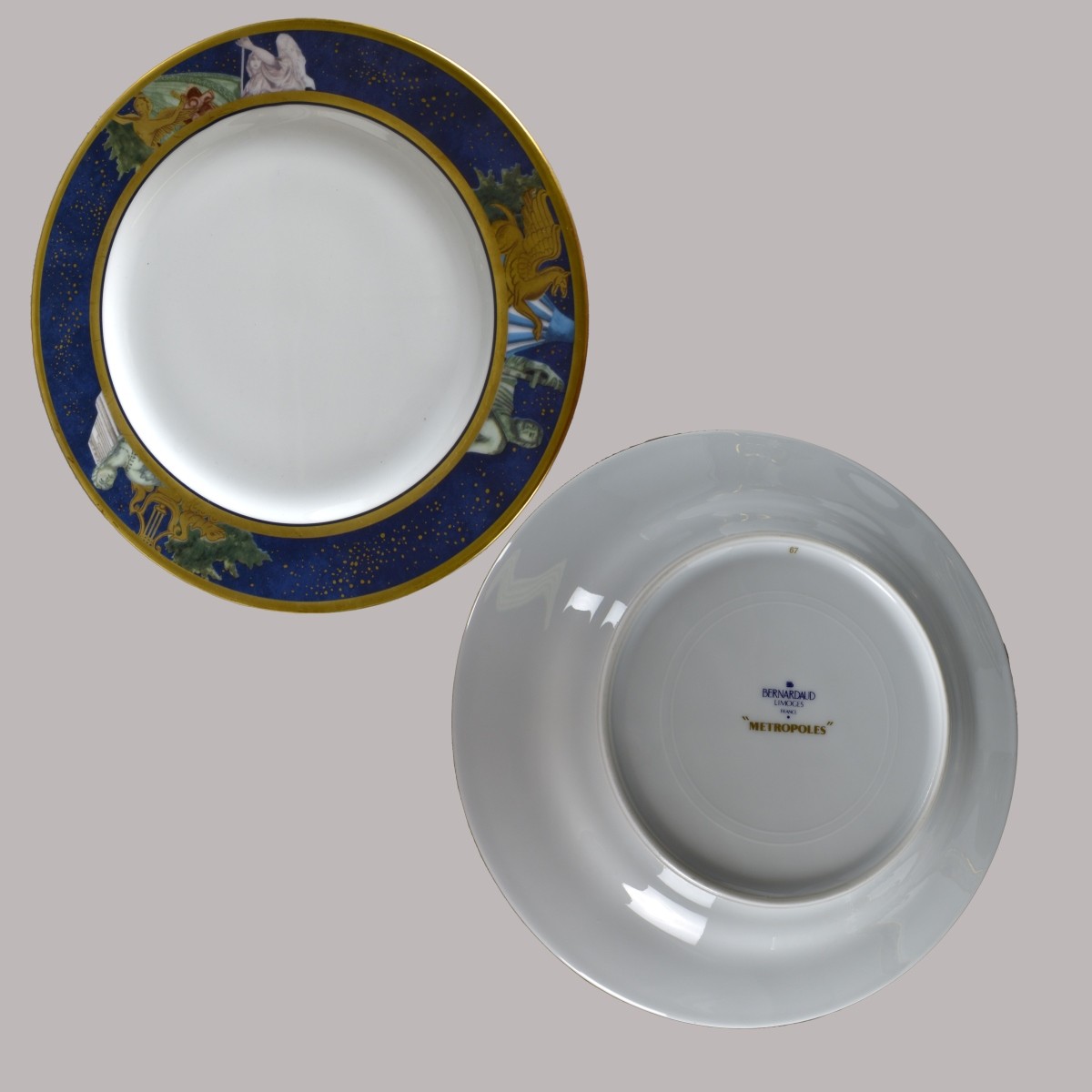 Bernardaud Limoges "Metropoles" Dinner Service