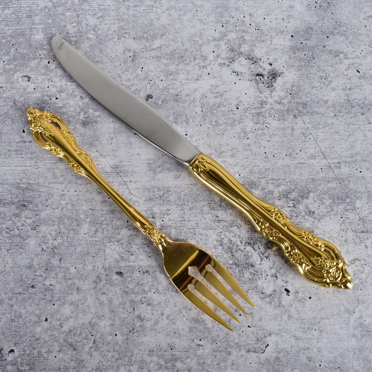 Community "Silver Artistry" Gold Plate Flatware