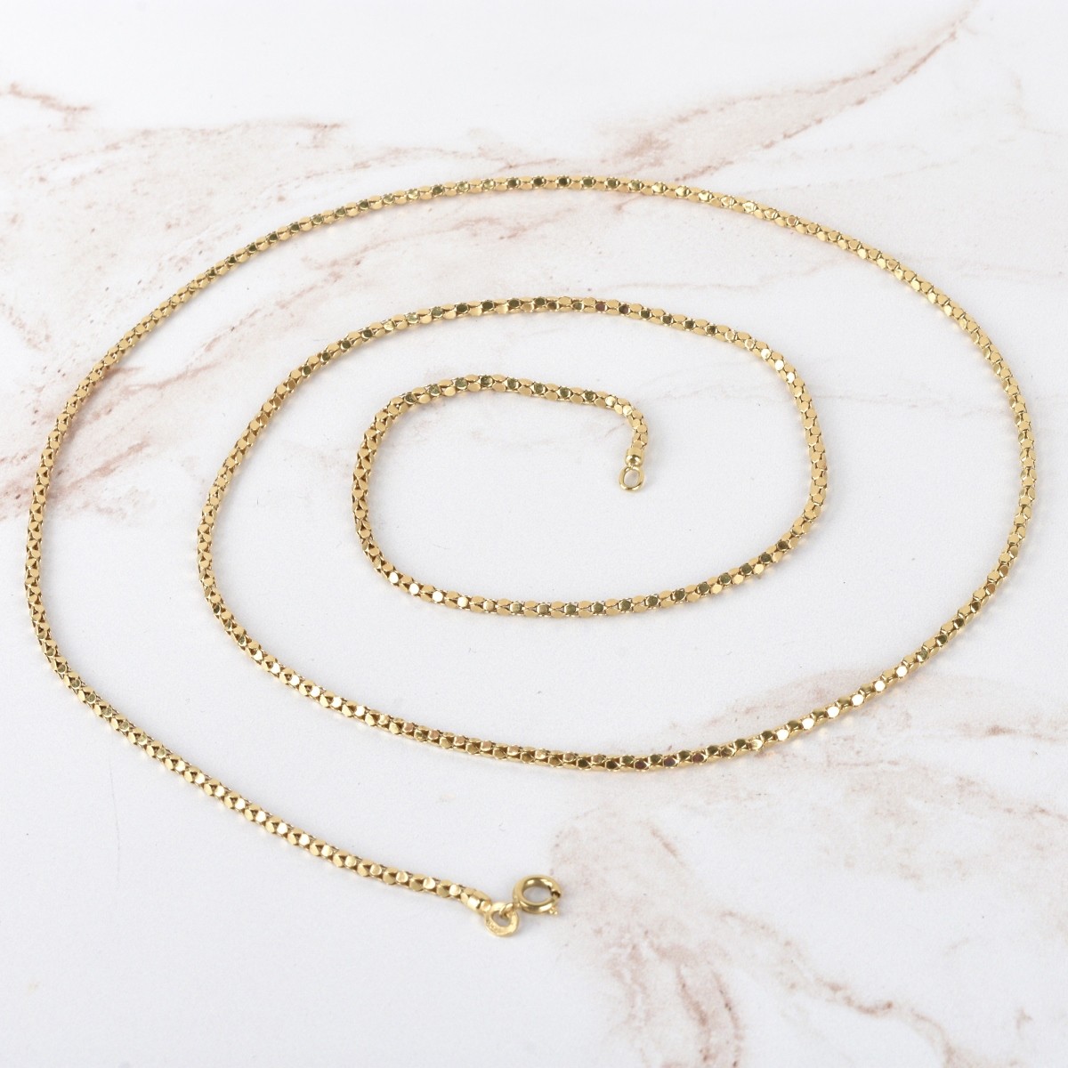 18K Chain Necklace