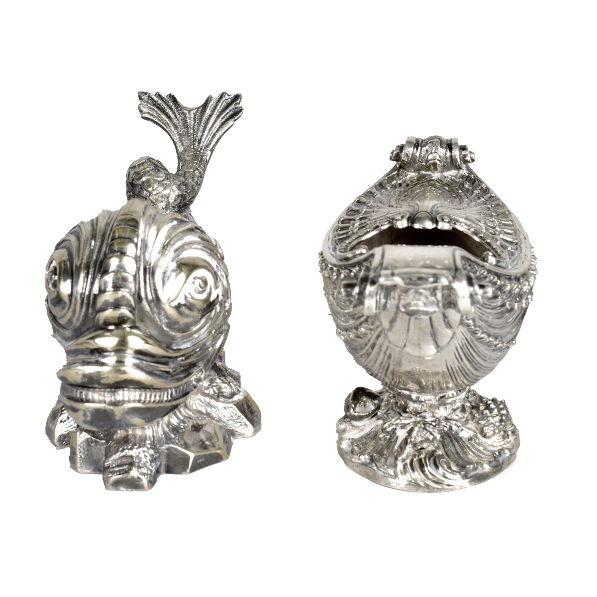 Two 19th C. Victorian Spoon Warmers