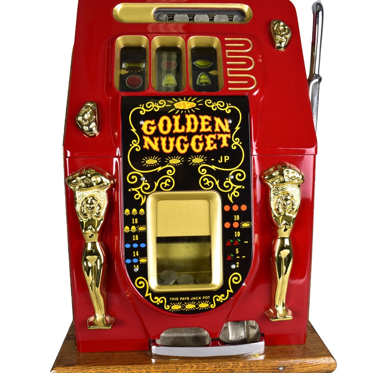 Mills 25 Cent Golden Nugget Slot Machine