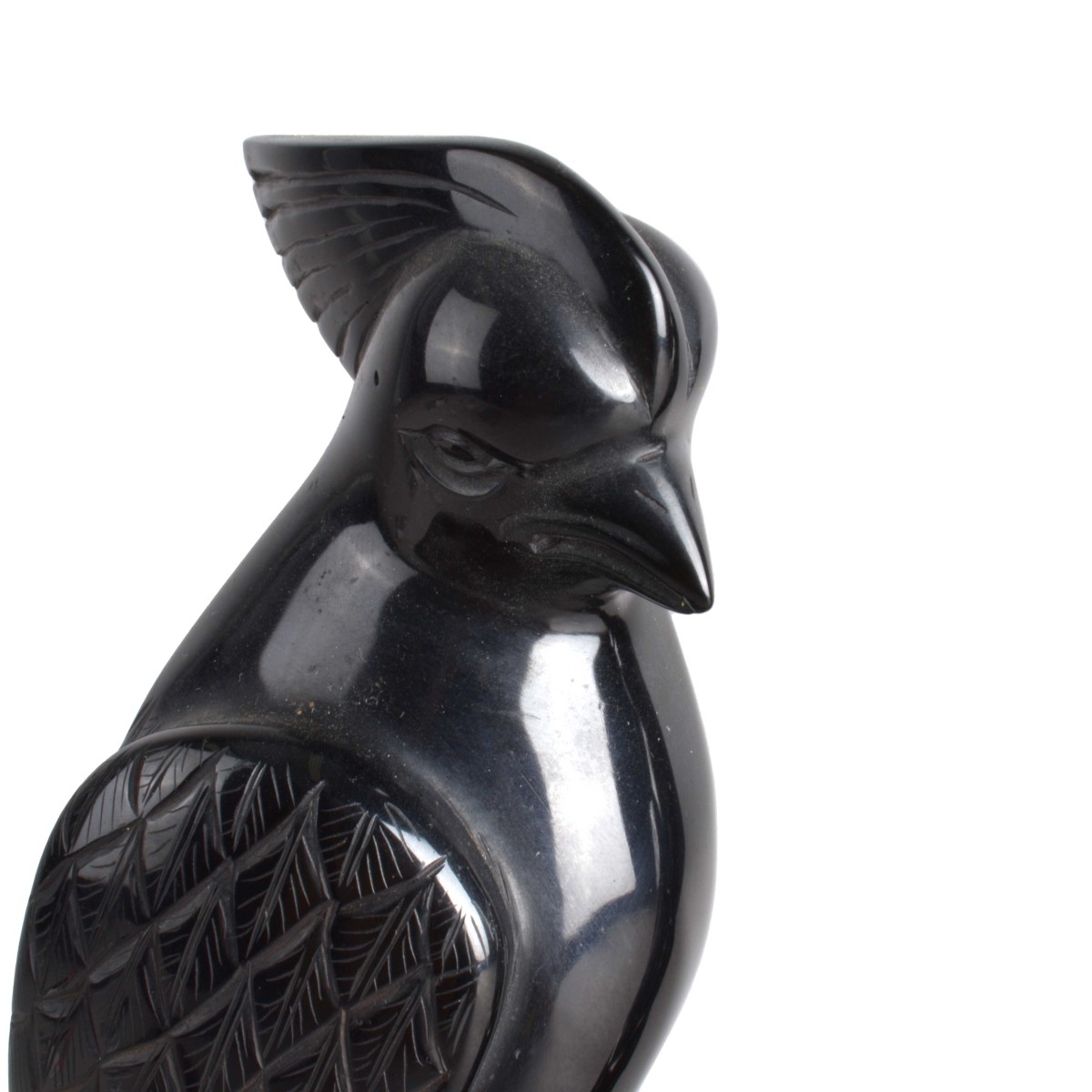 Pair of Oriental Carved Birds