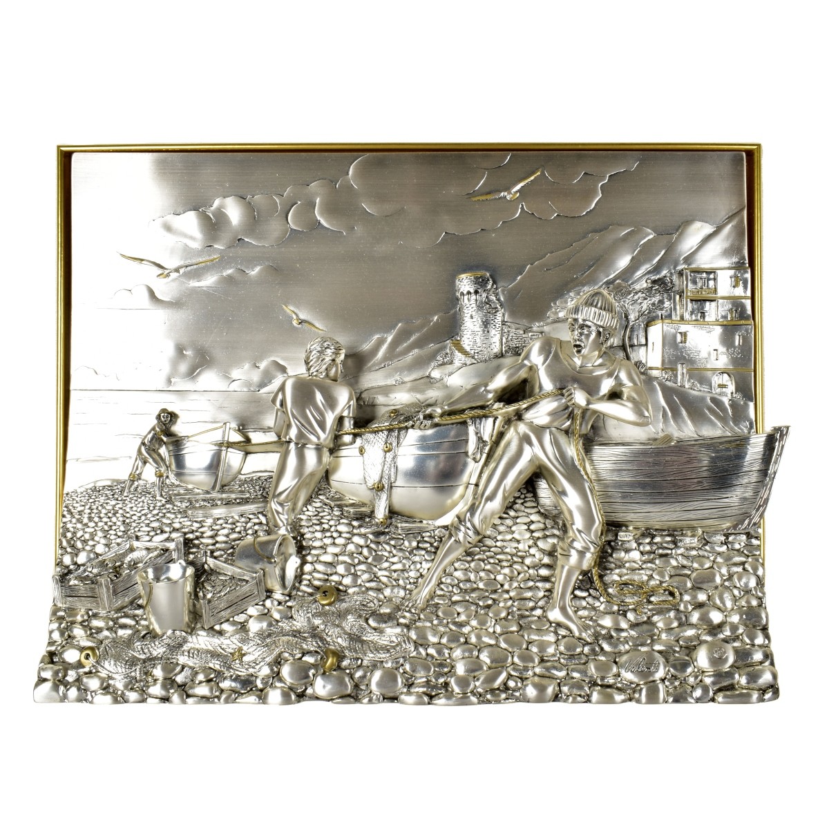 Valenti & Co Sterling Silver - Clad Plaque