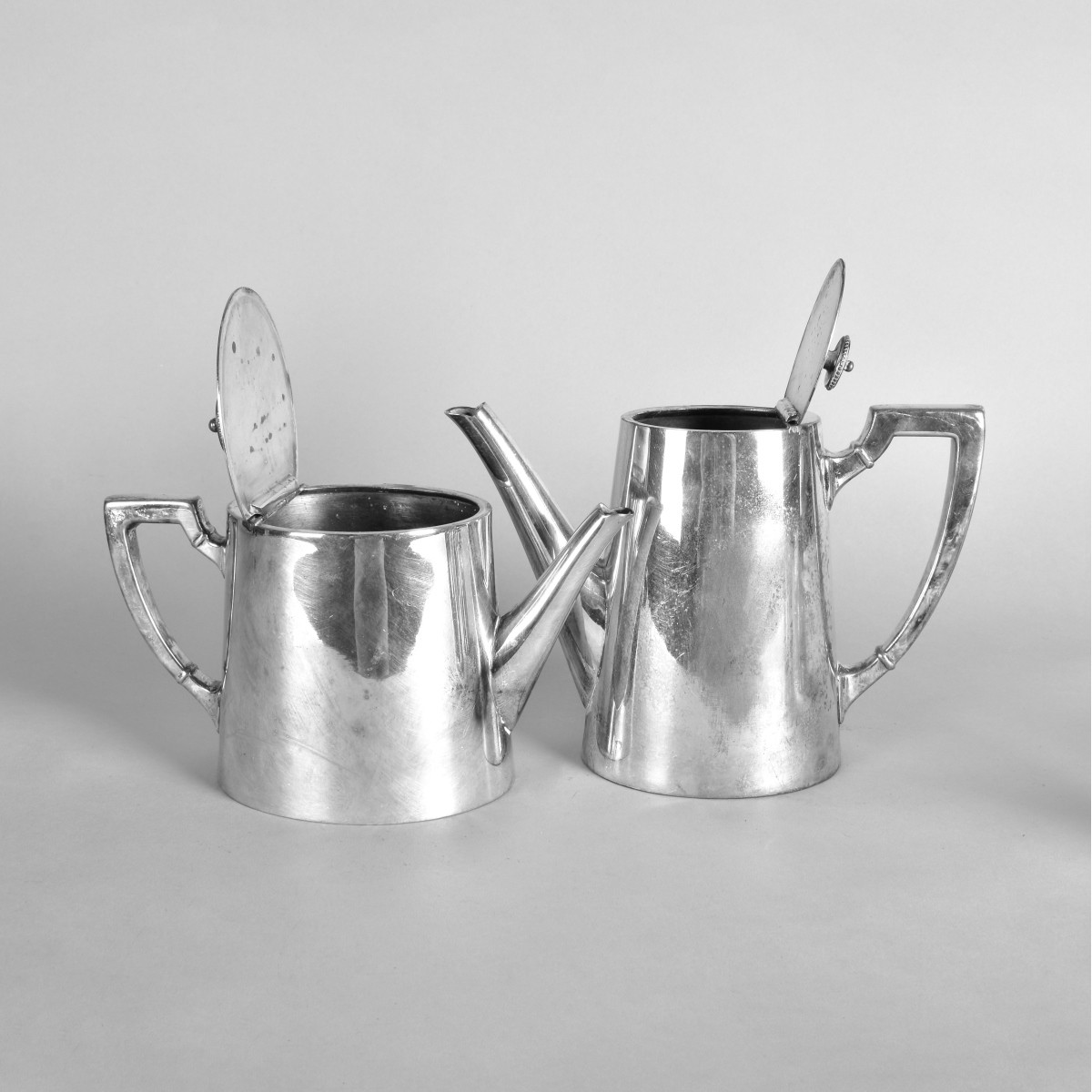 German 4pc Silver Plate Coffee Service