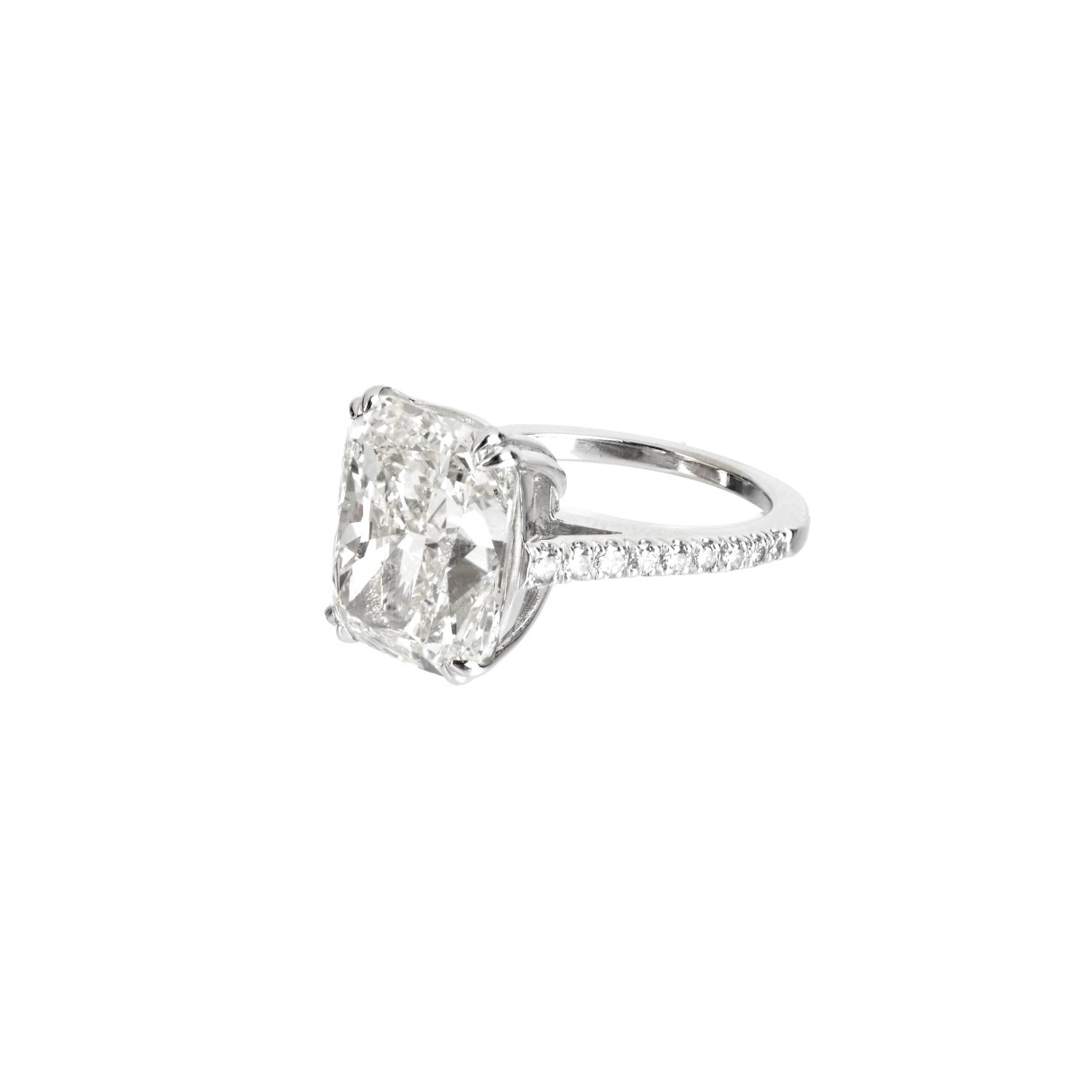 GIA Diamond and 18K Ring