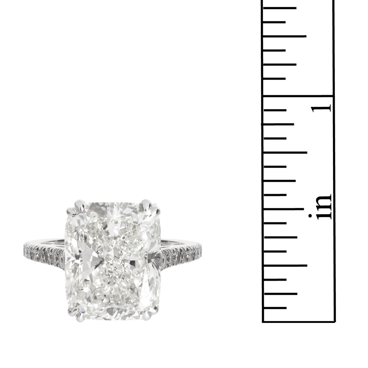 GIA Diamond and 18K Ring