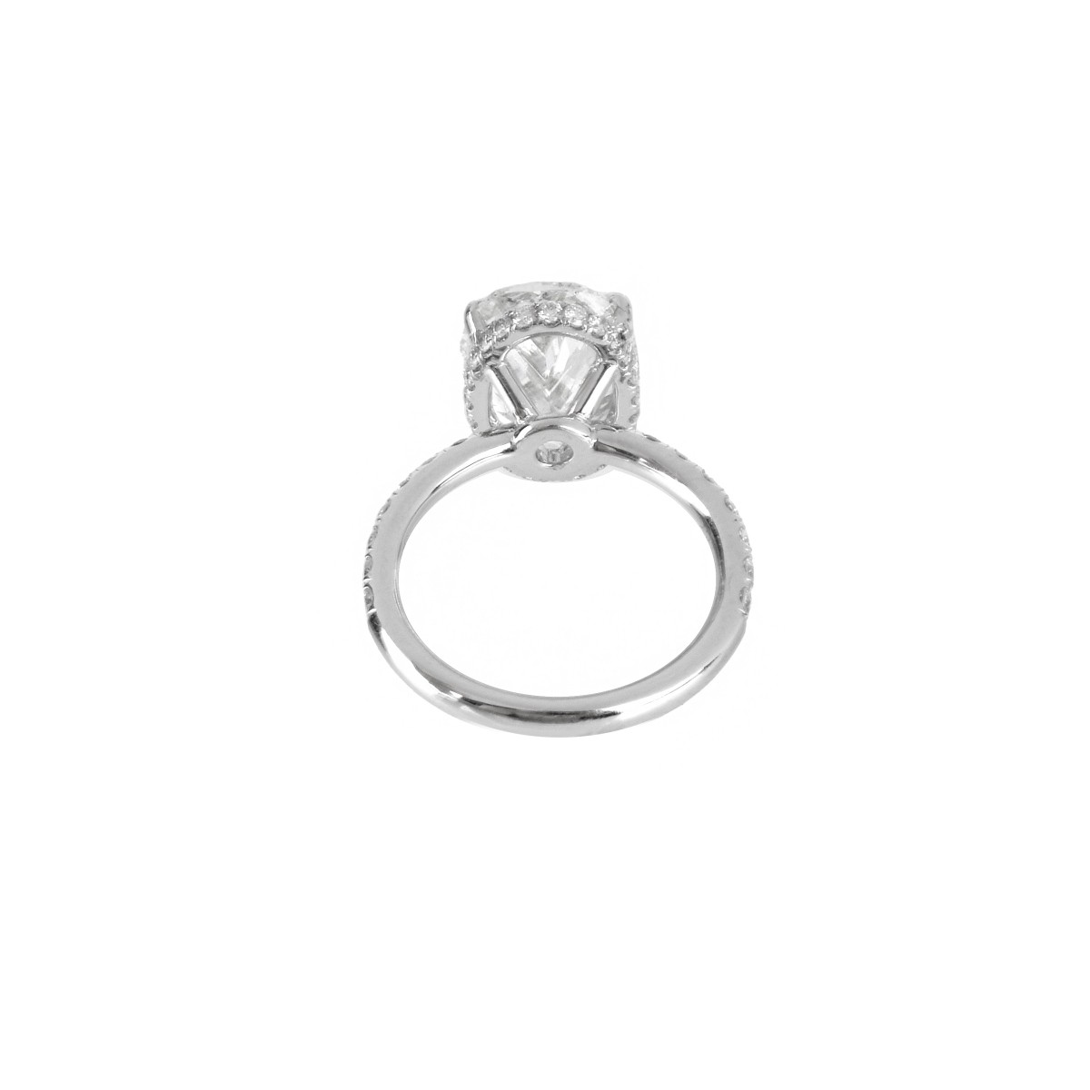 GIA Diamond and 18K Ring