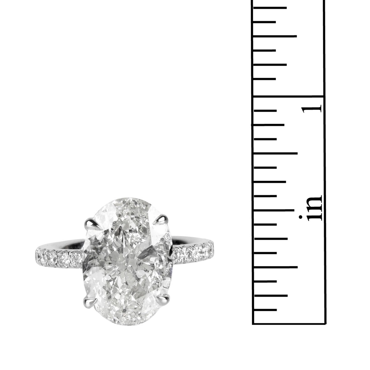 GIA Diamond and 18K Ring