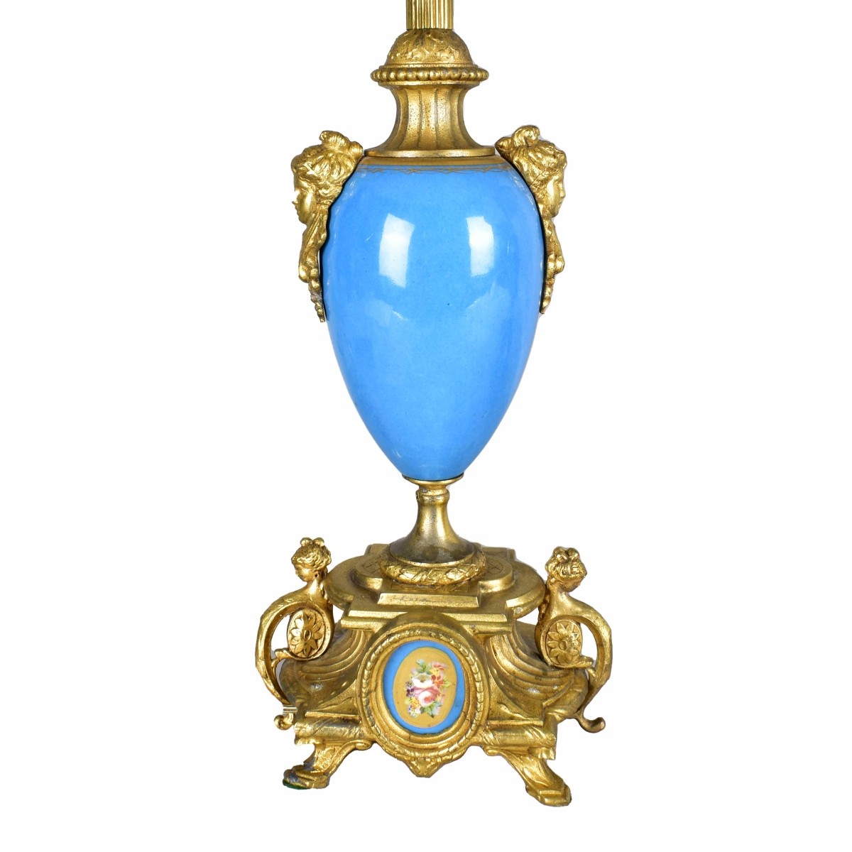 Pair of Antique Sevres Lamps