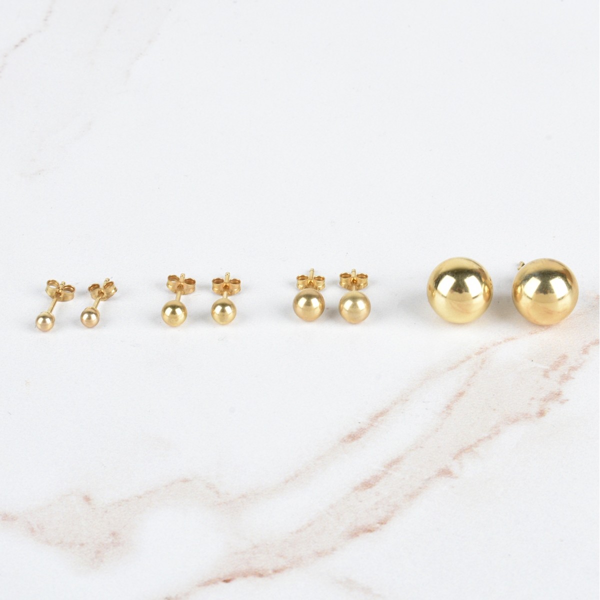 14K Ear Studs