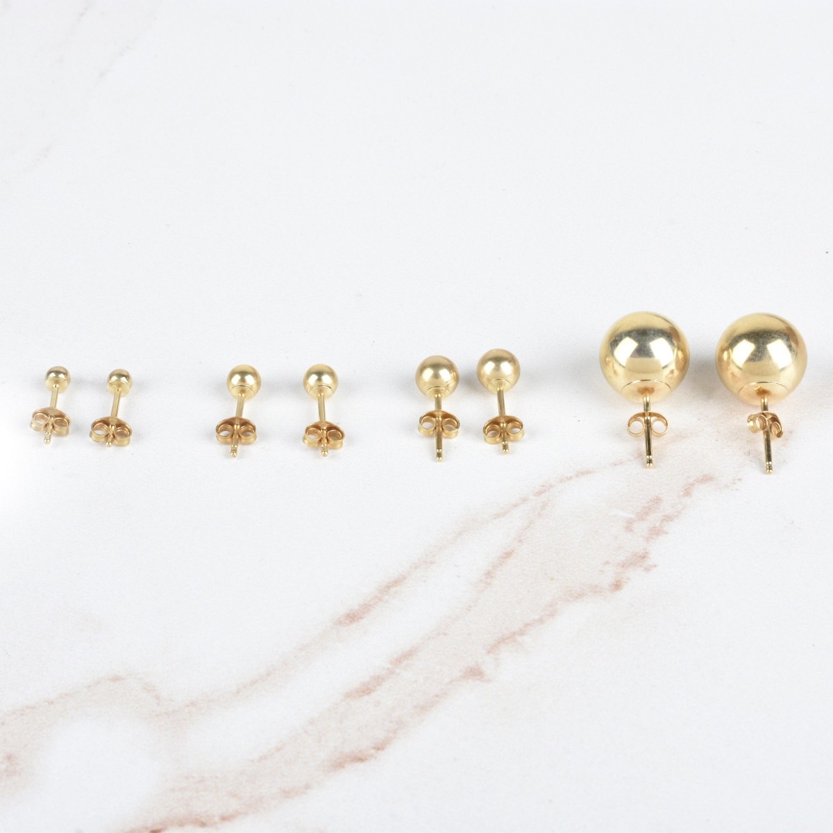 14K Ear Studs