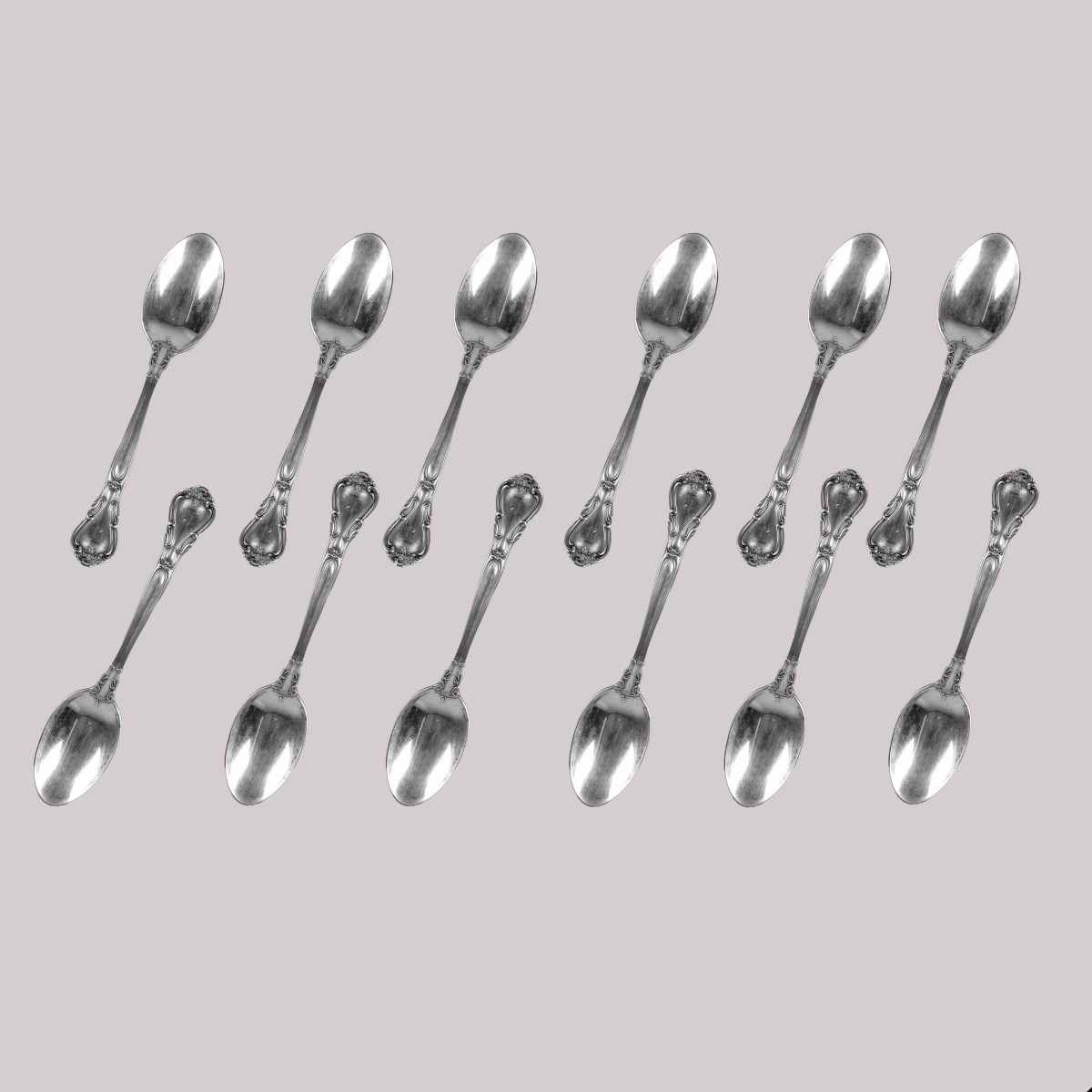 Gorham "Chantilly" Sterling Teaspoons