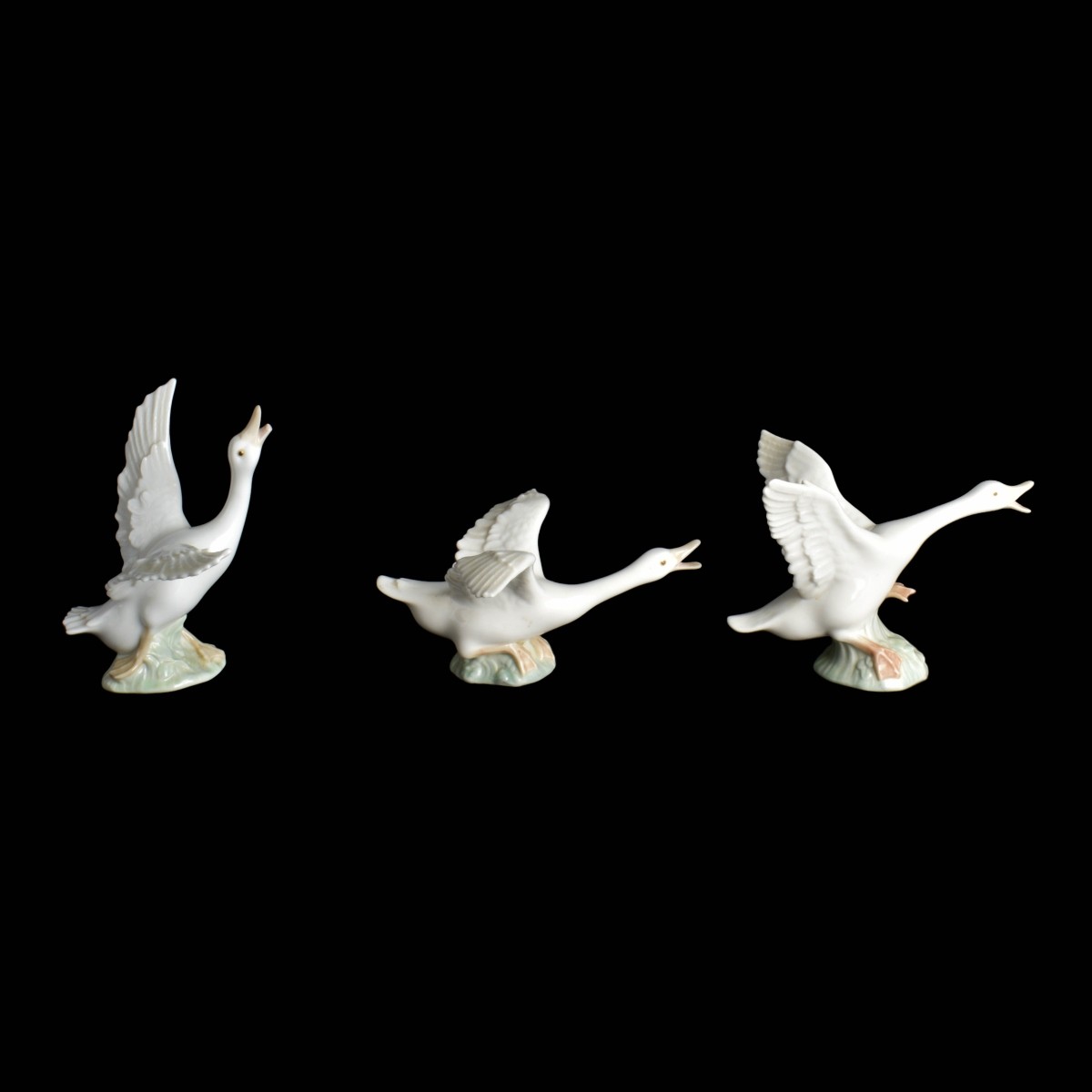 Three Lladro Porcelain Figurines