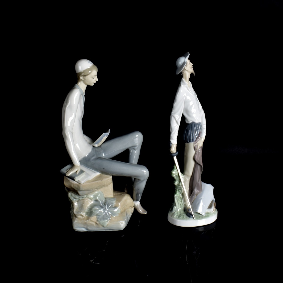 Two Lladro Porcelain Figurines