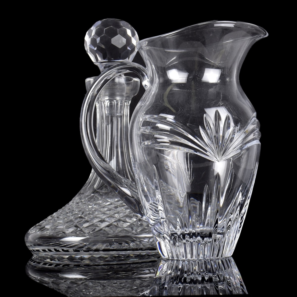 Two Waterford Cut Crystal Tableware