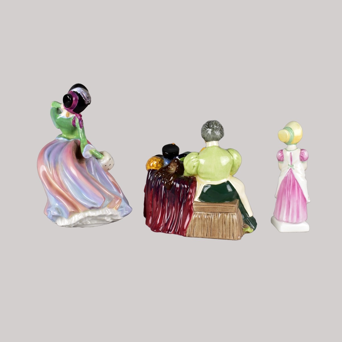 Three Royal Doulton Porcelain Figurines