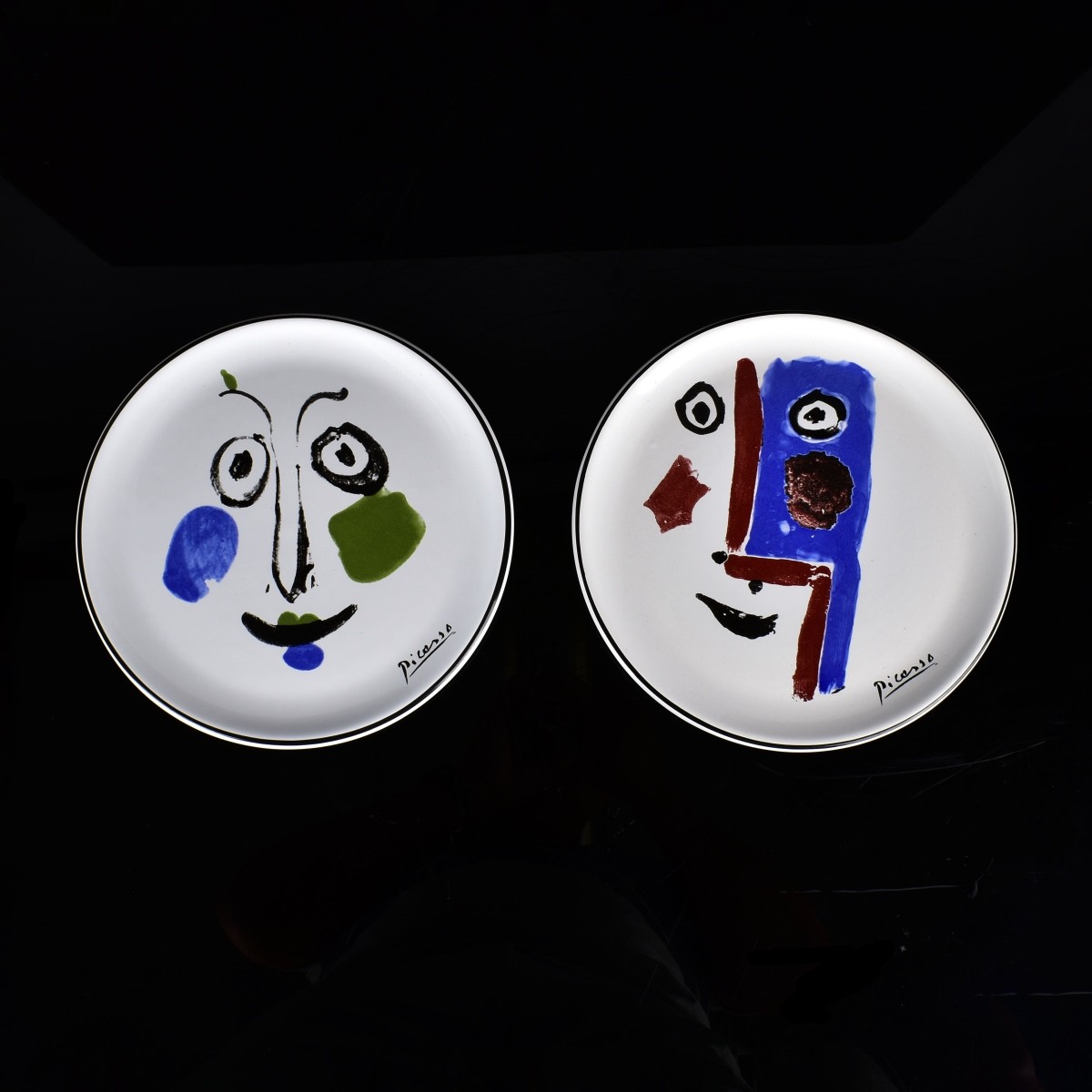 Two Picasso Living Plates