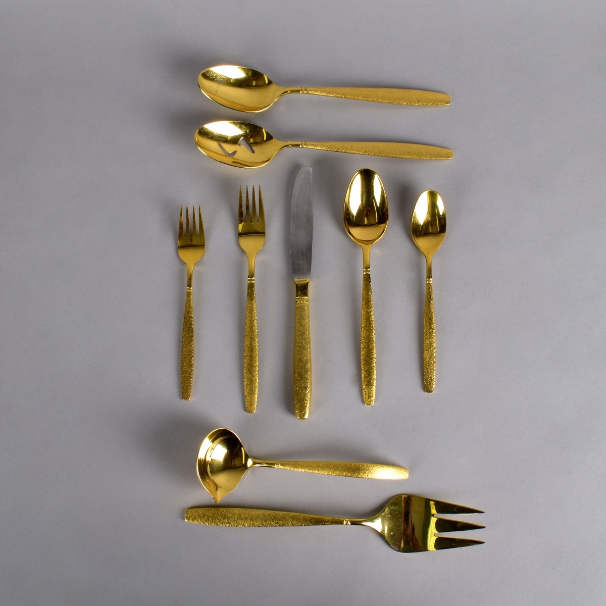 Vintage Gold Plated Flatware