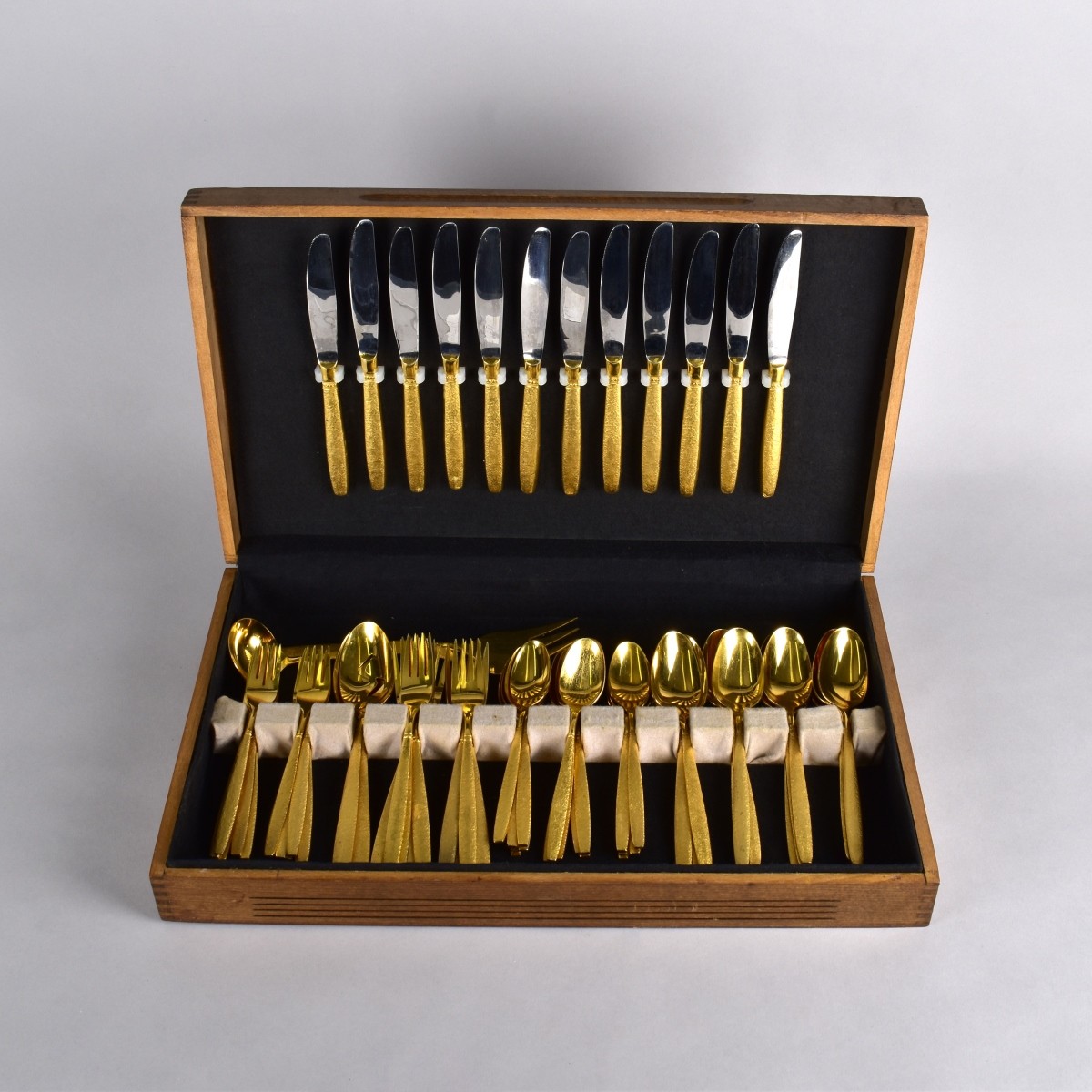 Vintage Gold Plated Flatware