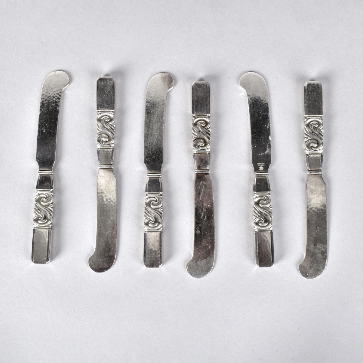 Georg Jensen Scroll Butter Knives