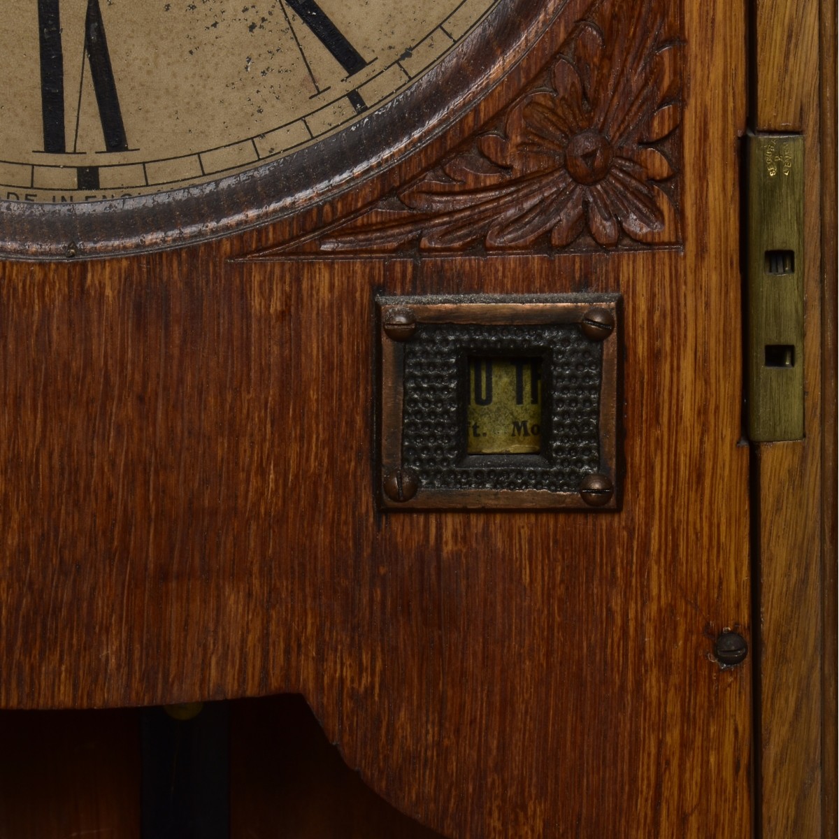 Antique National Time Recorder Co Ltd. Clock