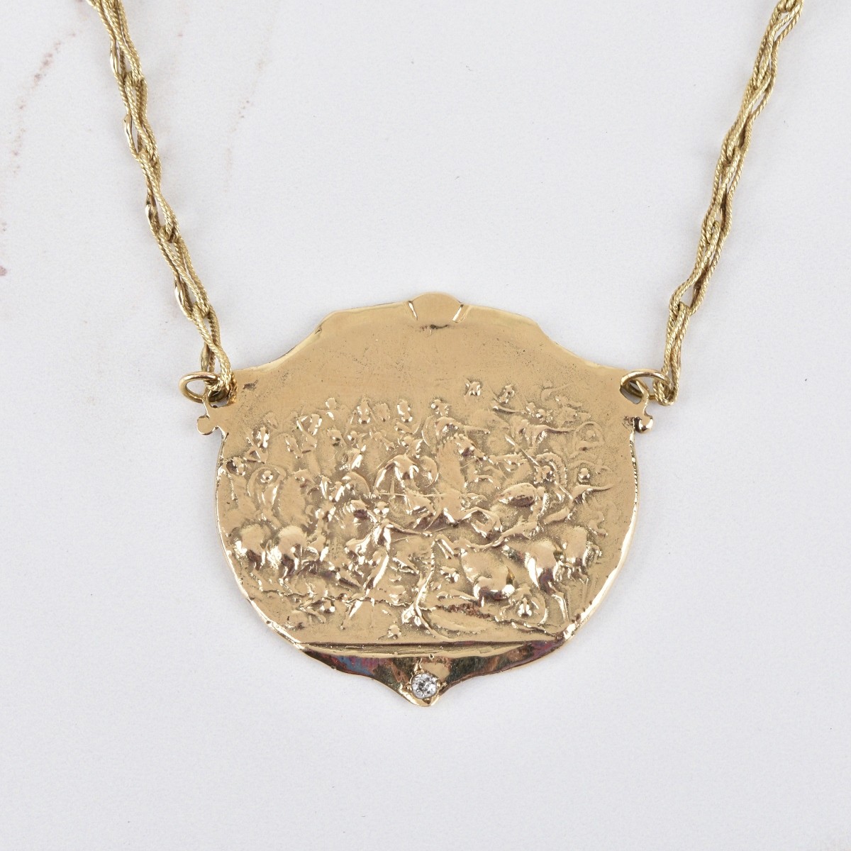 Antique 14K Necklace