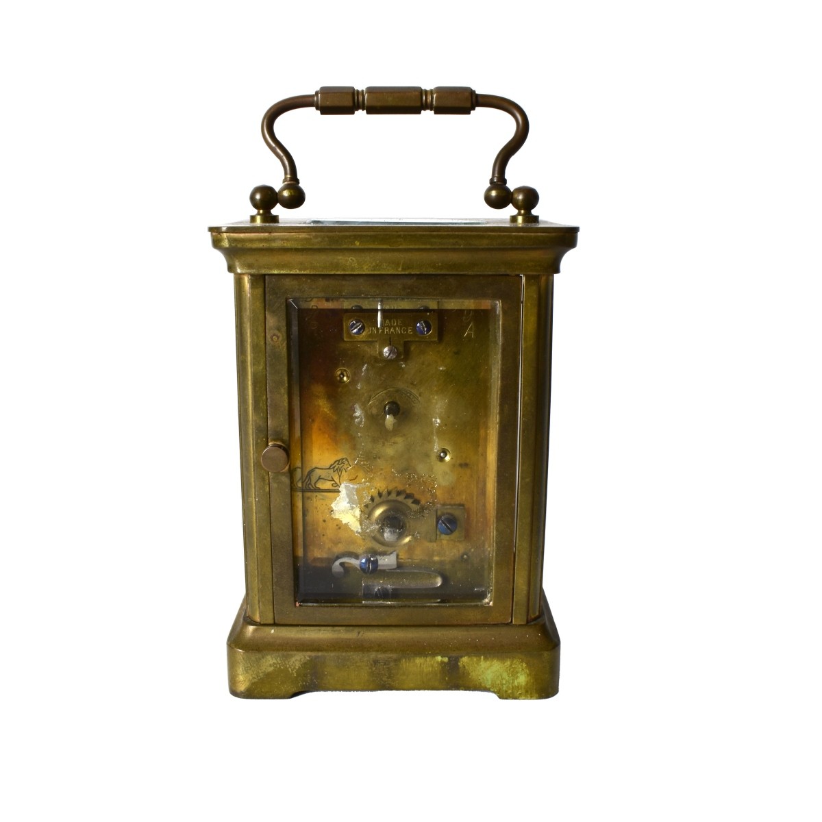 Antique Brass Carriage Clock