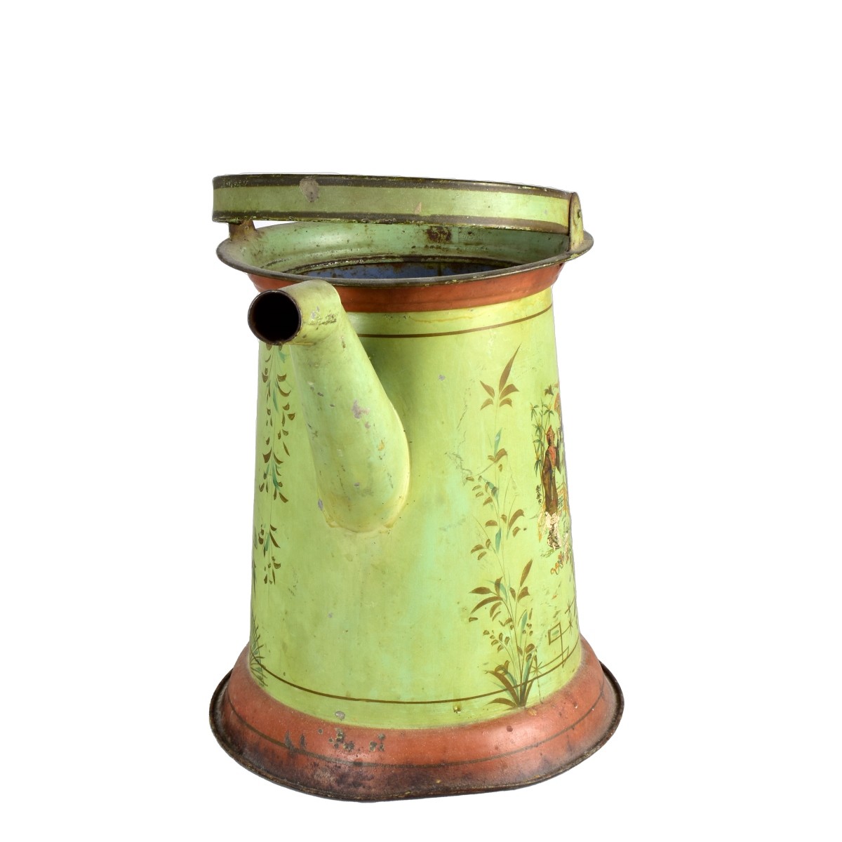 Vintage Chinoiserie Watering Can