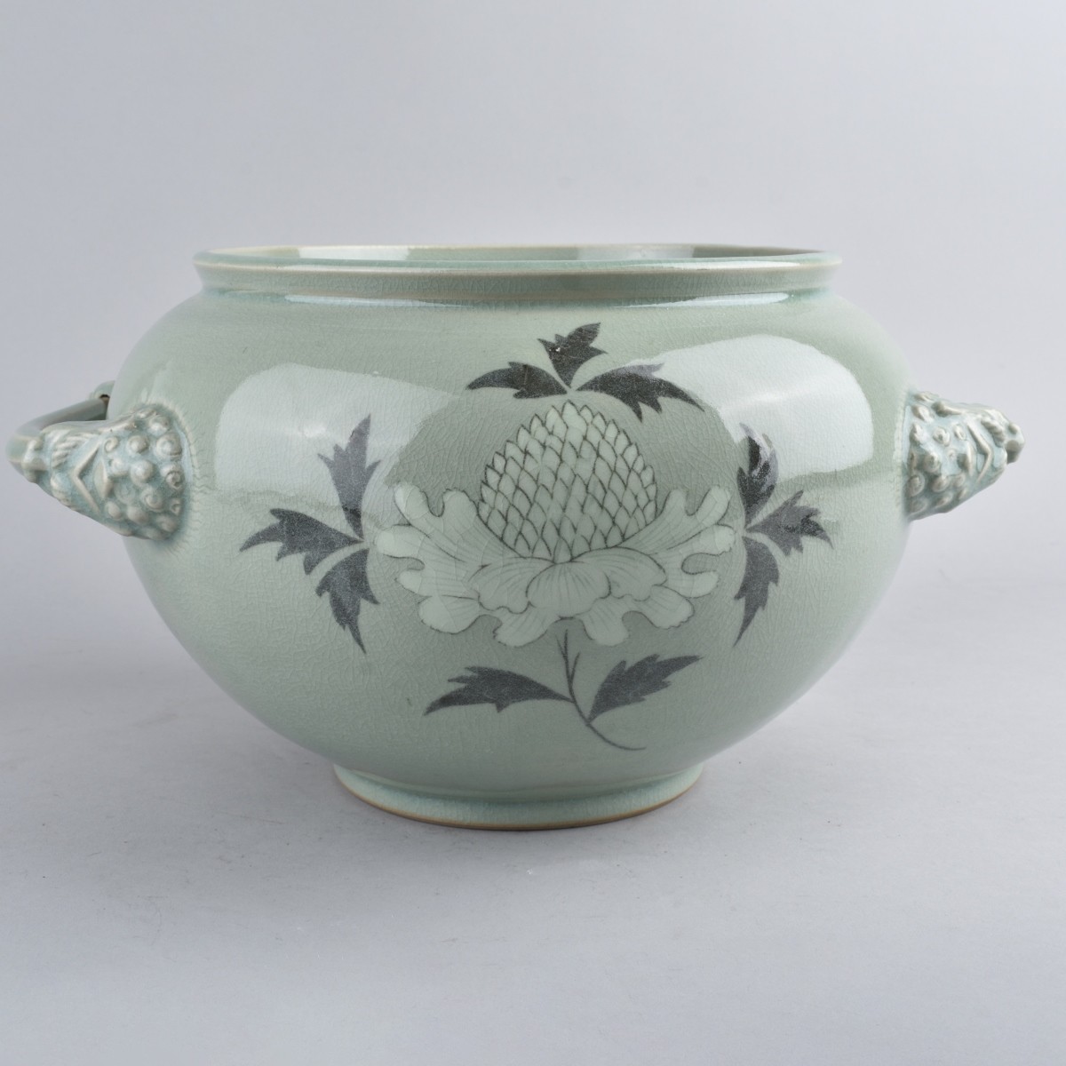 Large Korean Celadon Jardiniere