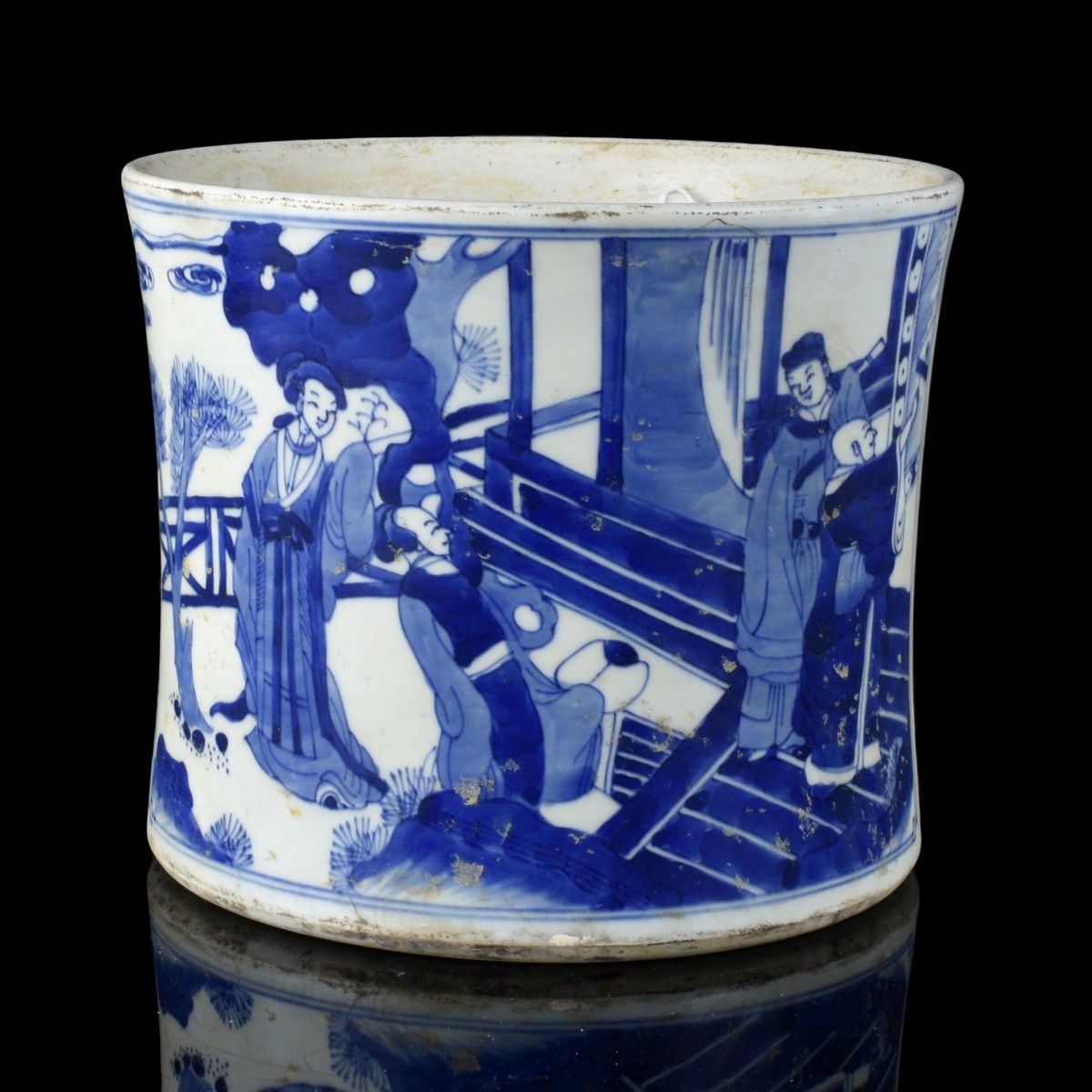 Chinese Bitong Brush Pot