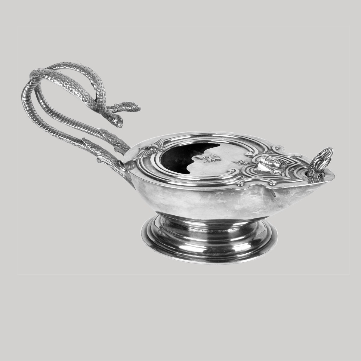 Empire Style Oil Lamp