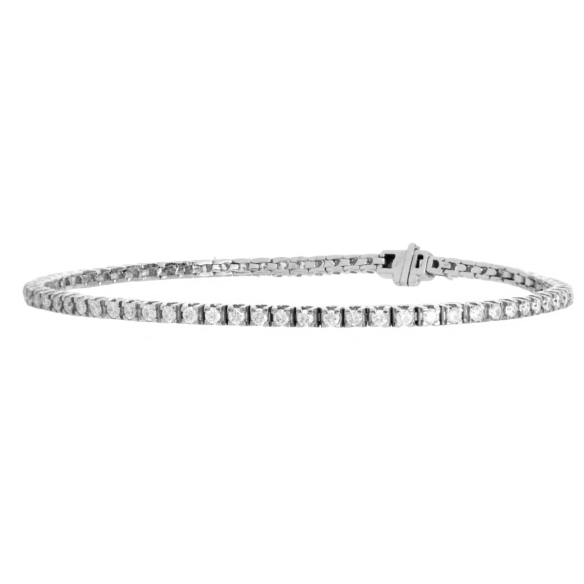 Diamond and 18K Bracelet