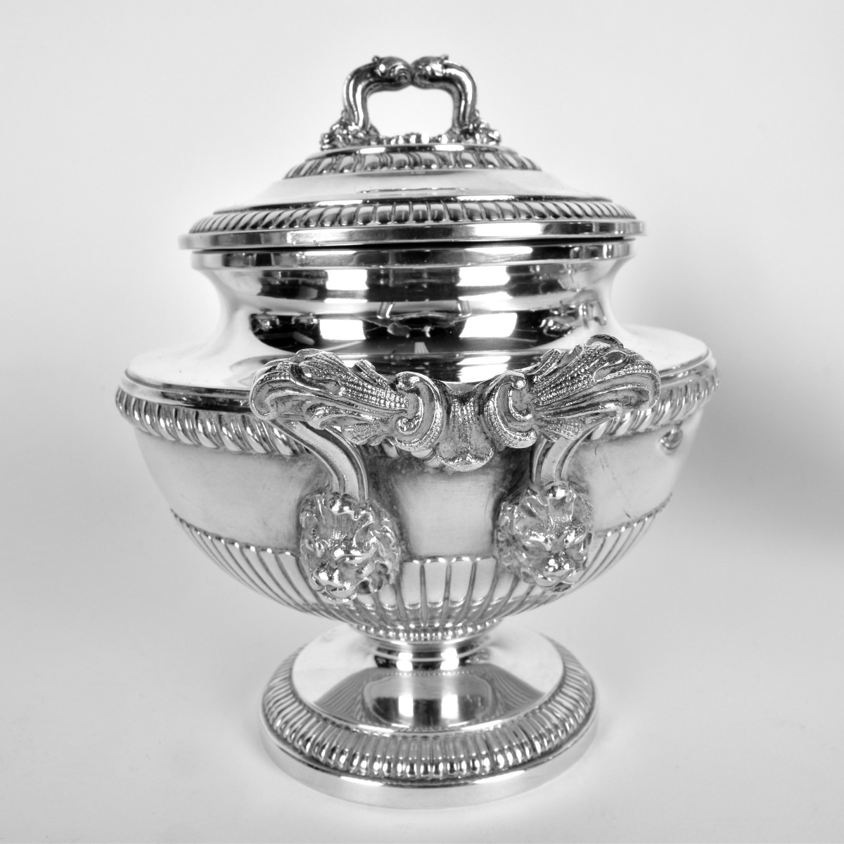 Fratelli Broggi 5-Piece 800 Silver Tea Set