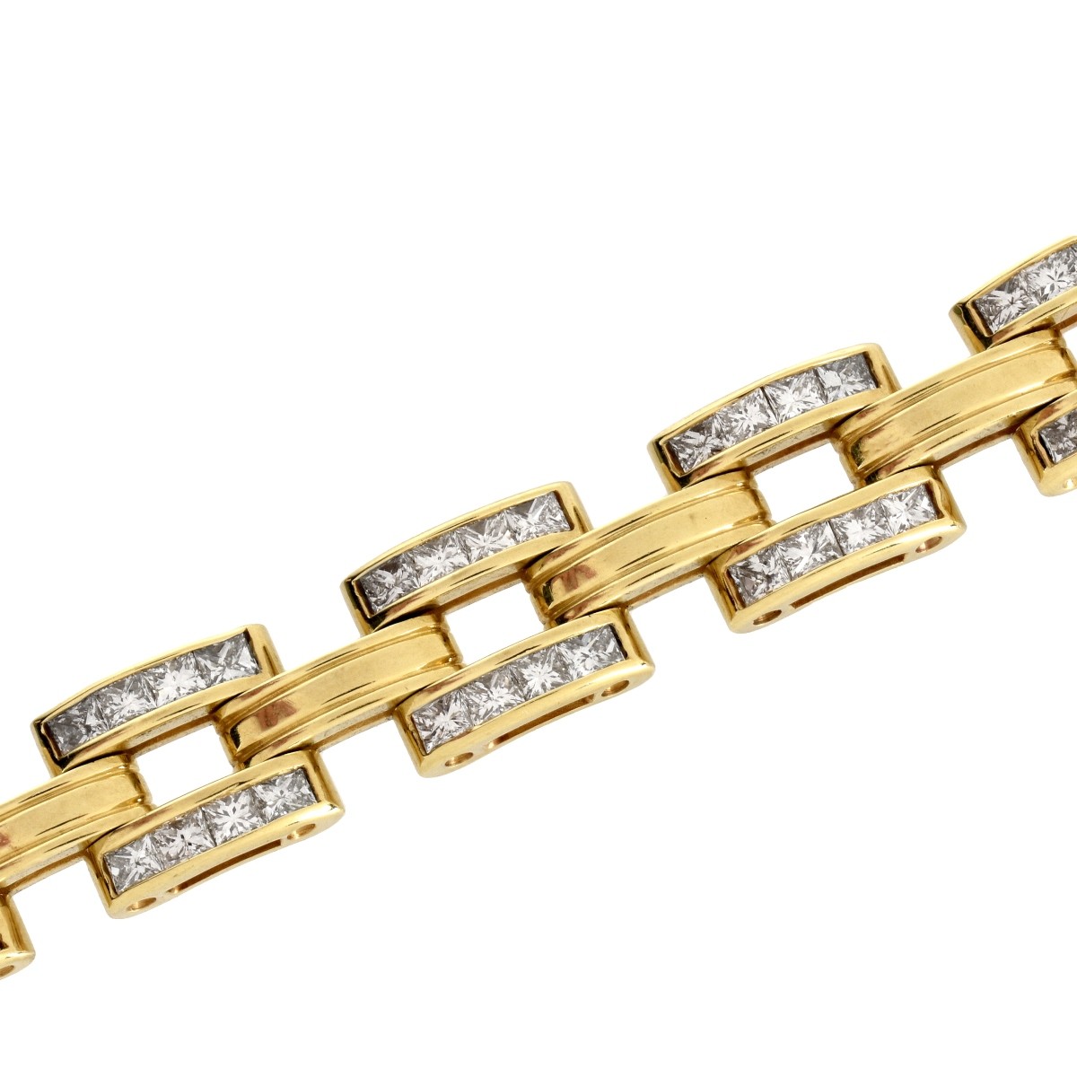 Diamond and 14K Bracelet