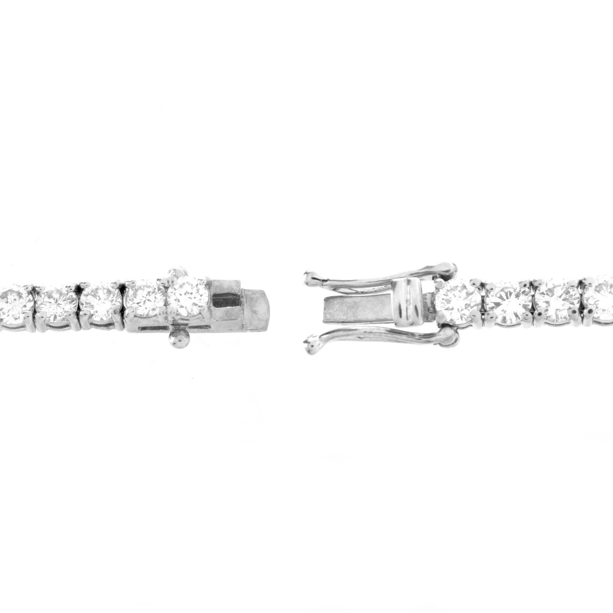 Diamond and 14K Tennis Bracelet