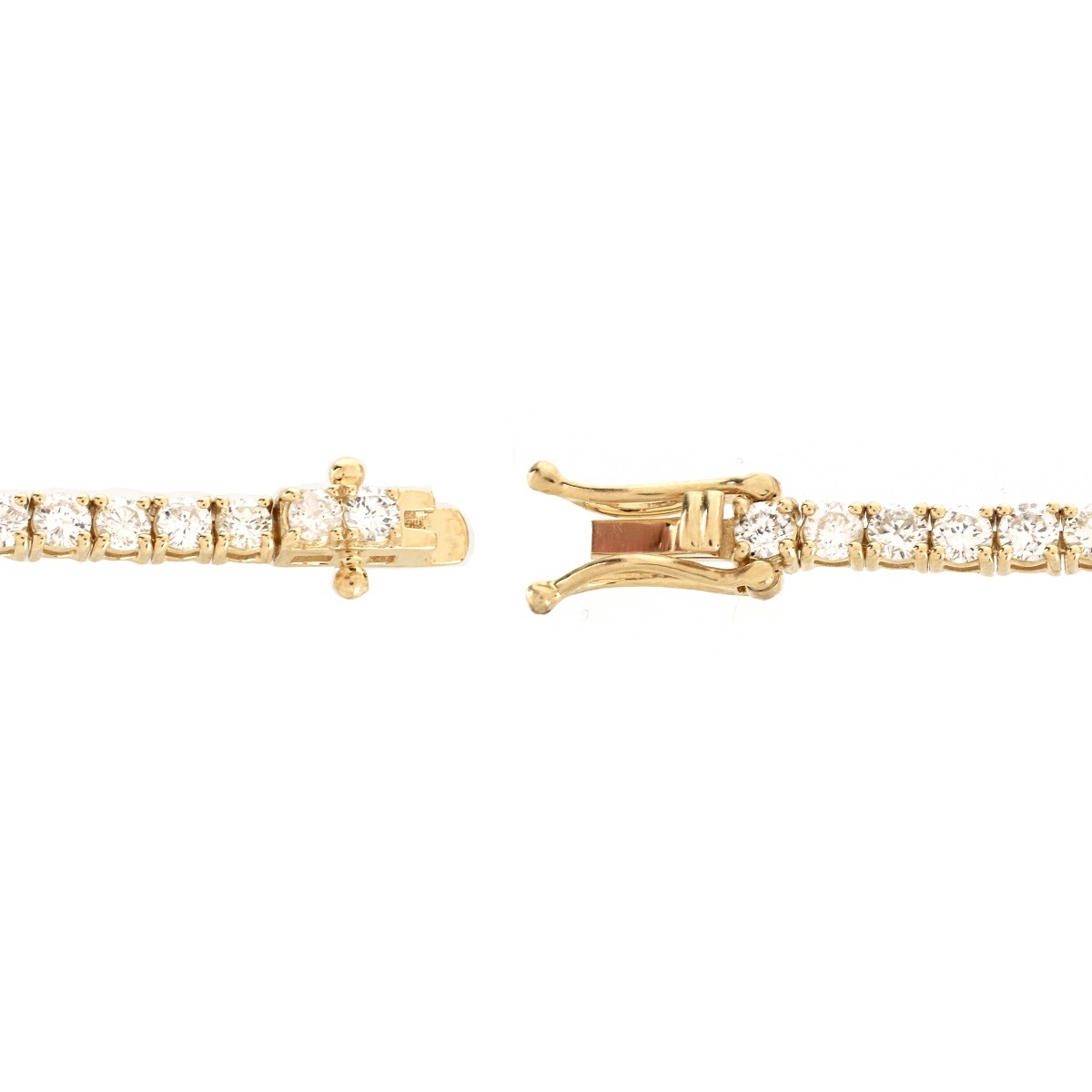 Diamond and 14K Bracelet