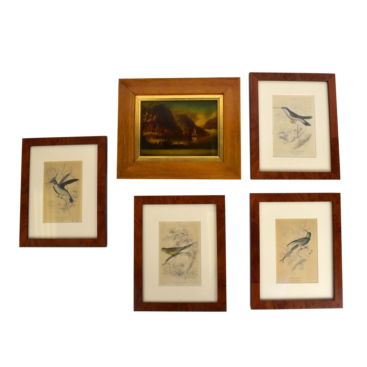 Framed Color Engravings