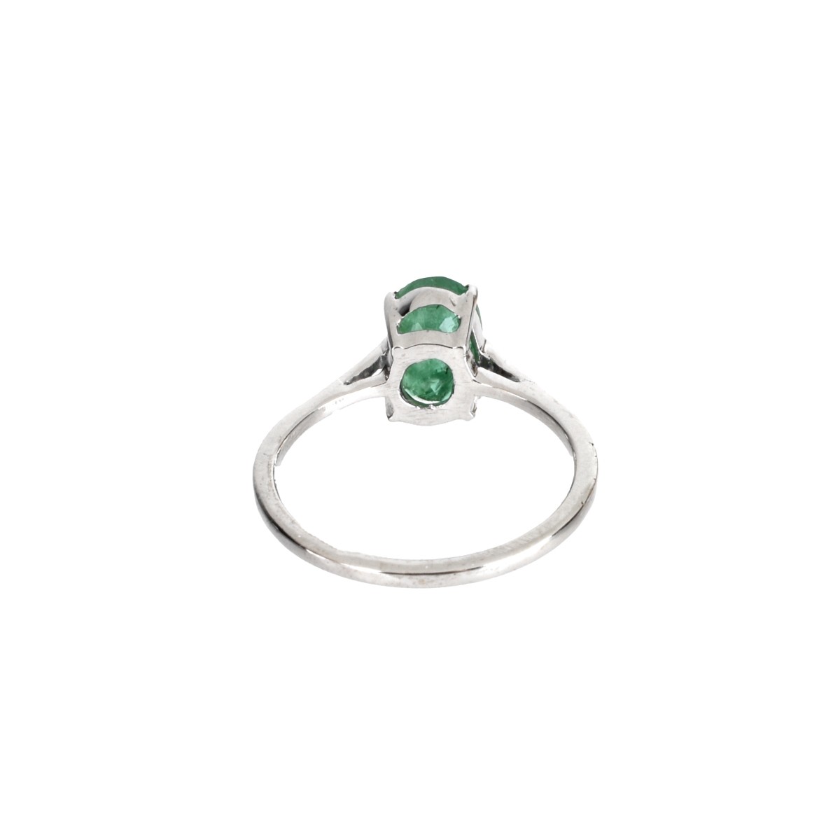 Emerald and 18K Ring