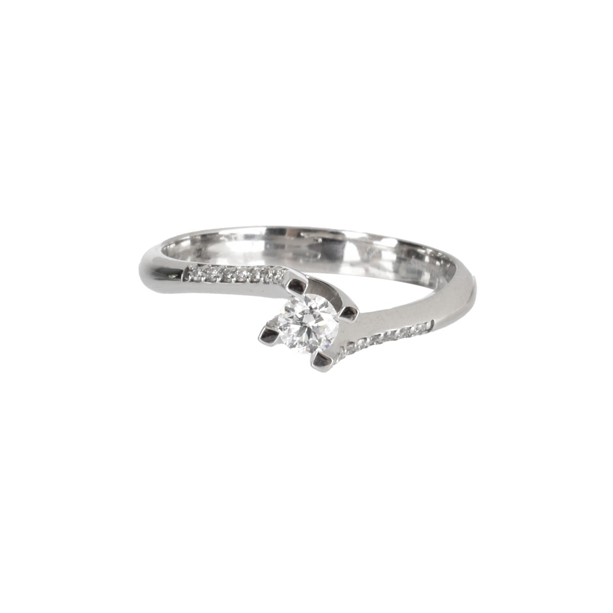 Diamond and 14K Ring