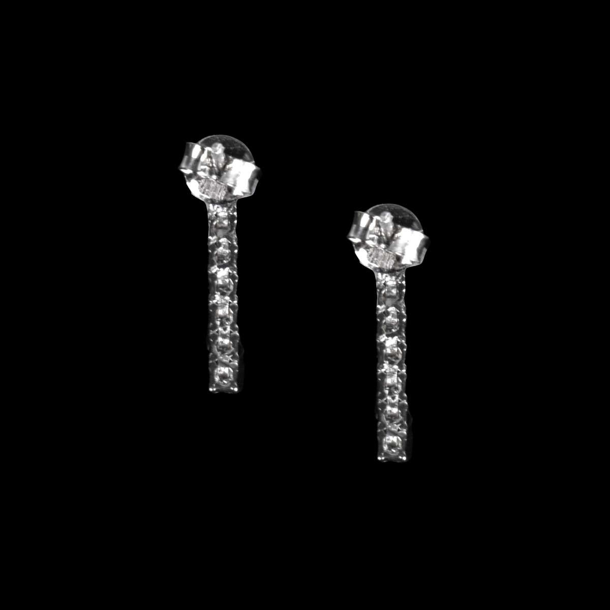 Diamond and 14K Earrings