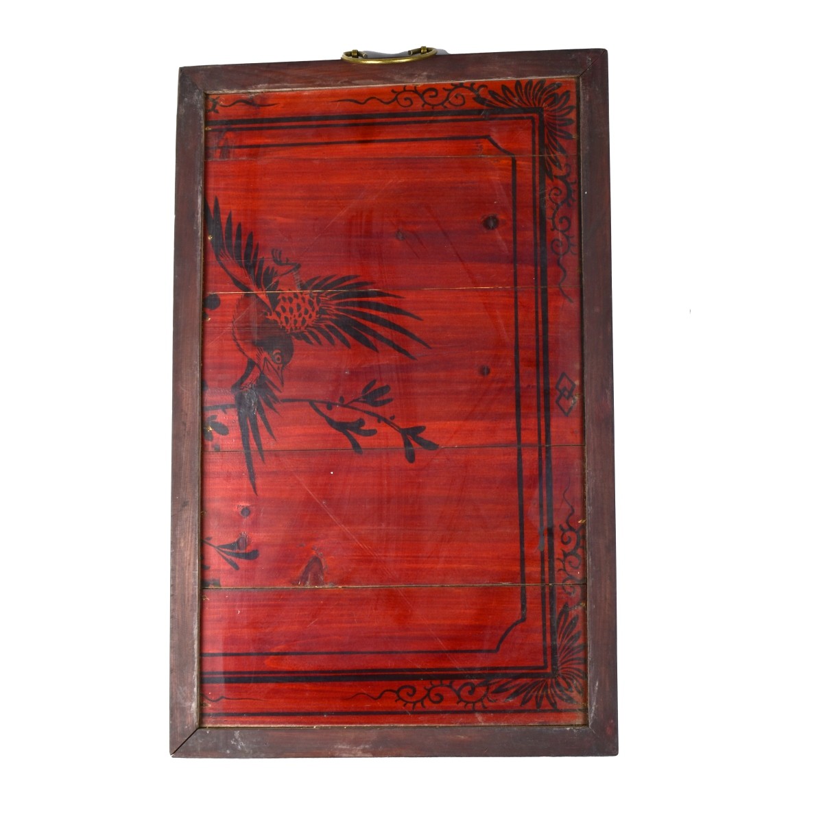 Large Chinese Porcelain Plaque