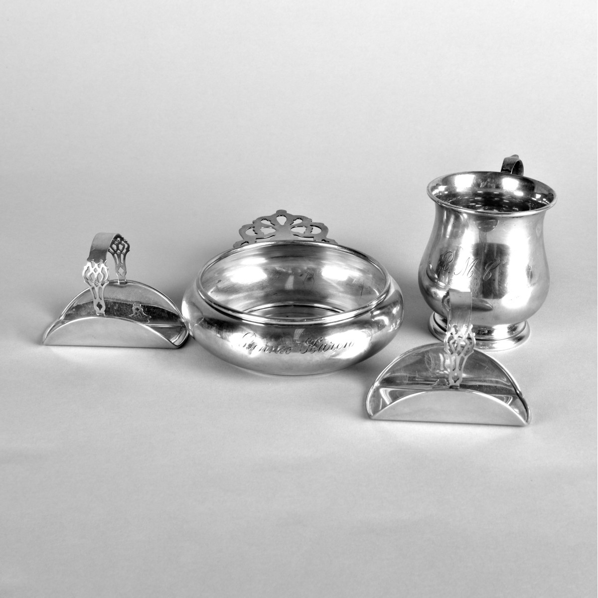 Four Vintage Sterling Tableware