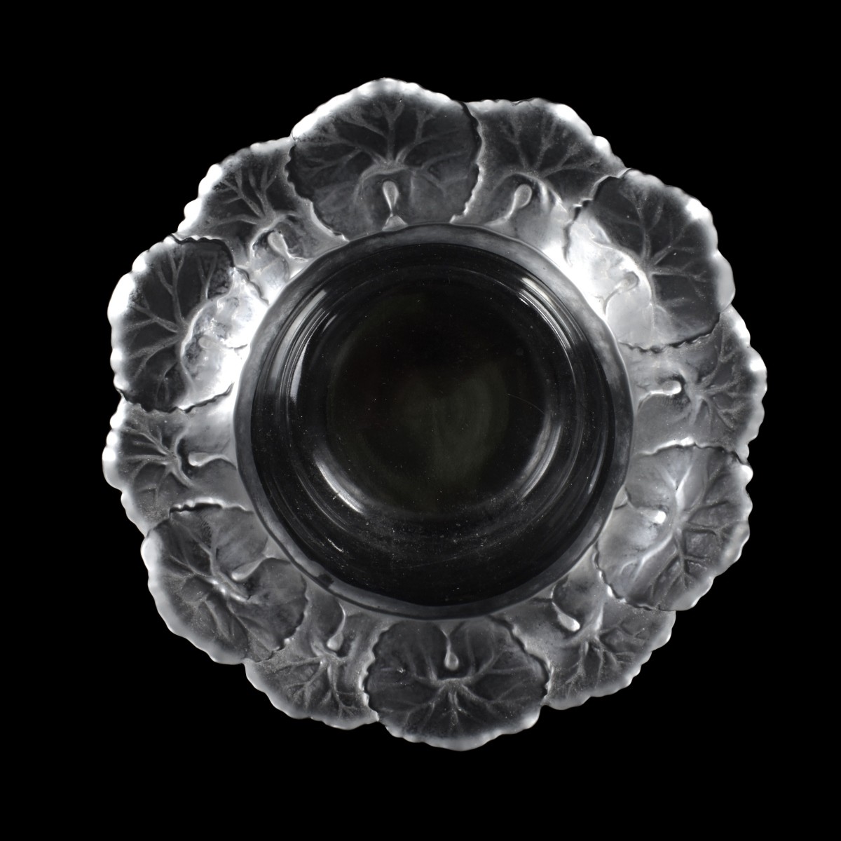 Lalique Honfleur Crystal Bowl