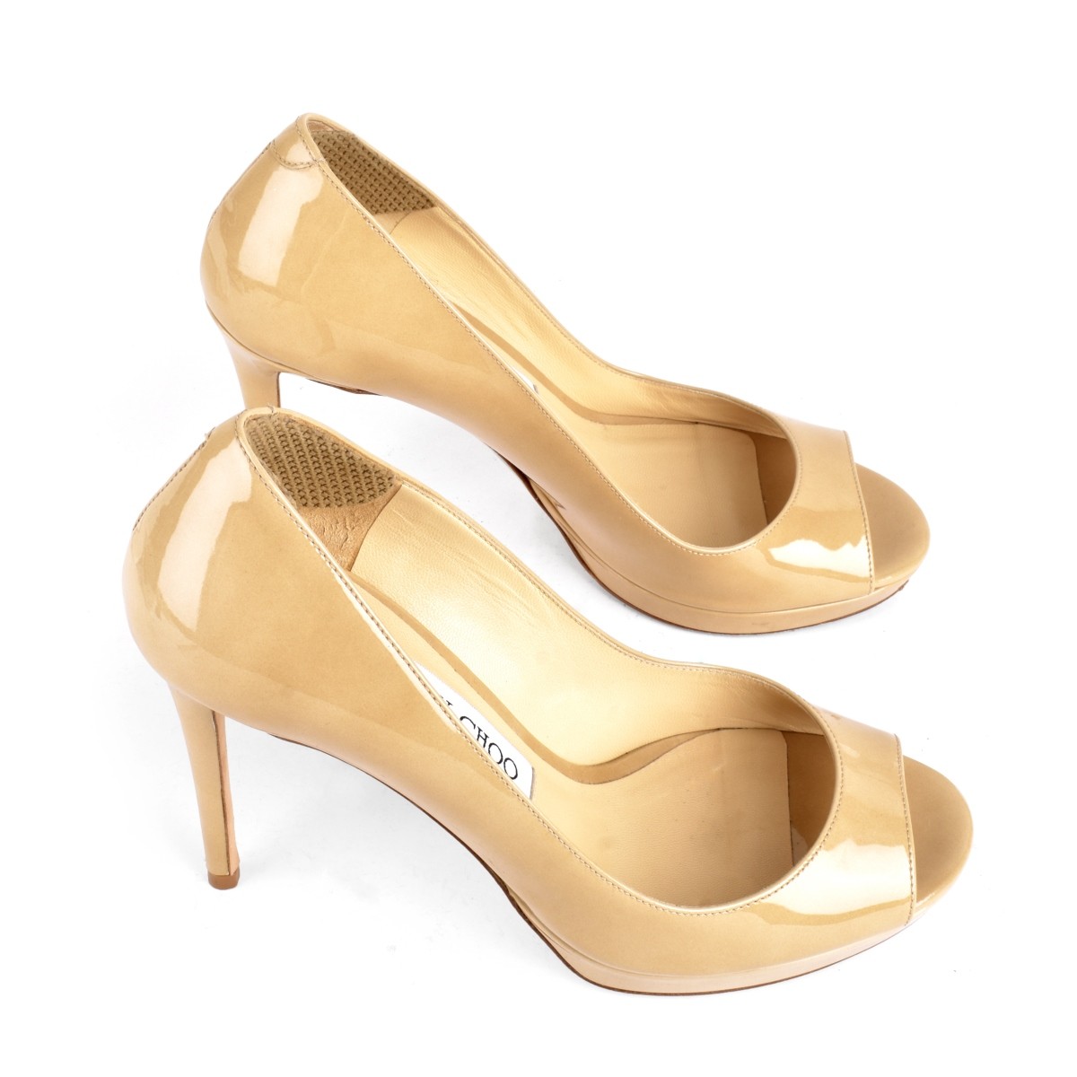 Jimmy Choo Nude Toe Pump Shoes