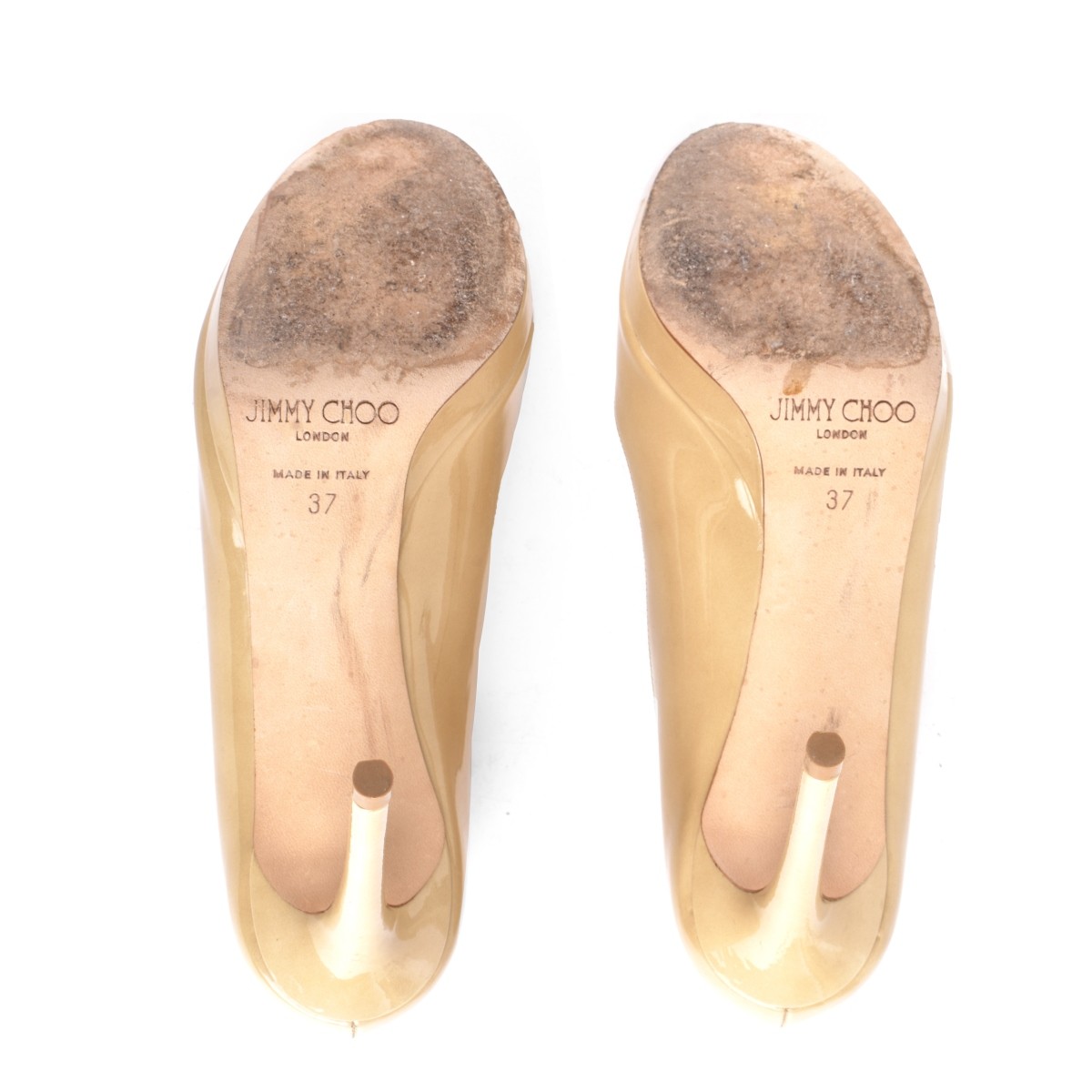 Jimmy Choo Nude Toe Pump Shoes